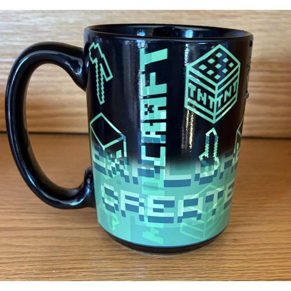 Minecraft Heat Color Change Coffee Tea Mug Cup Hot Cold Zak! designs